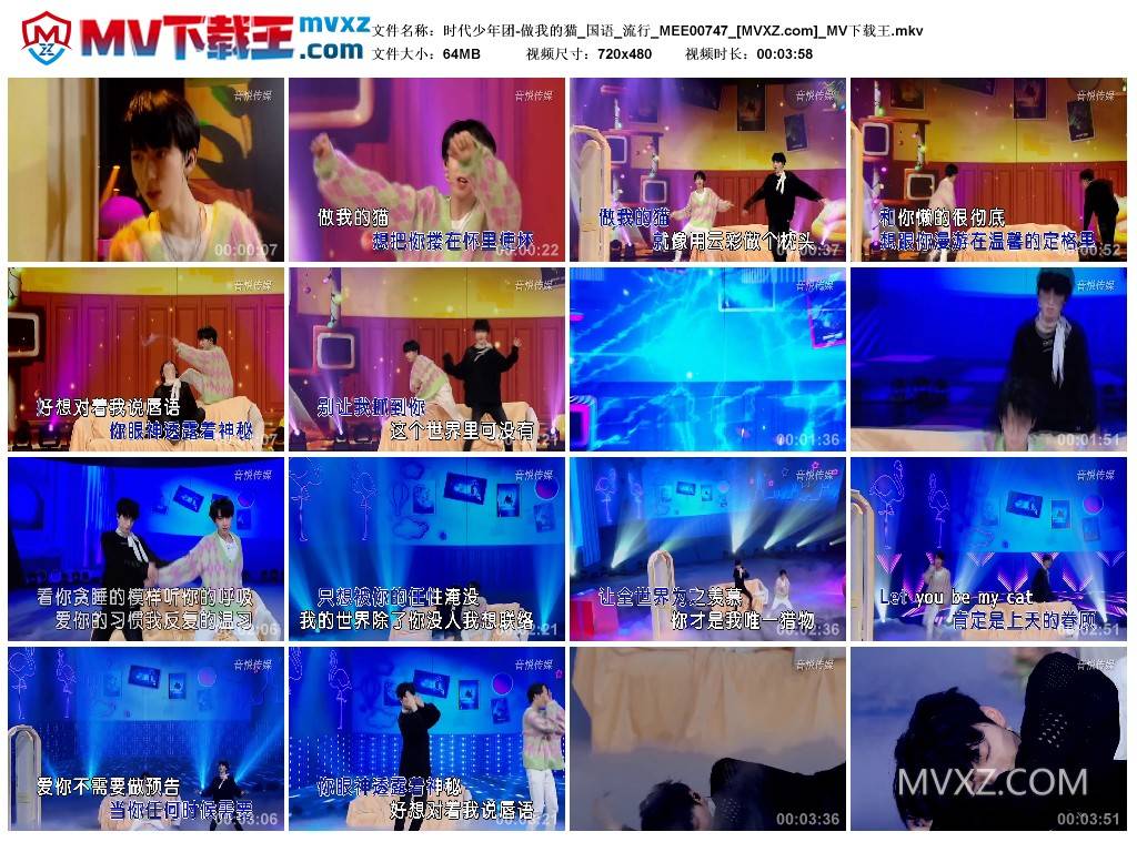 时代少年团-做我的猫_国语_流行_MEE00747